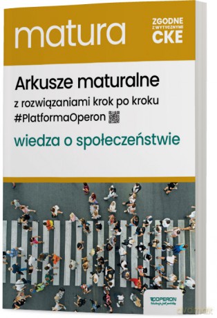 Matura 2025 Wiedza o społeczeństwie arkusze maturalne zakres rozszerzony - Artur Derdziak [KSIĄŻKA]