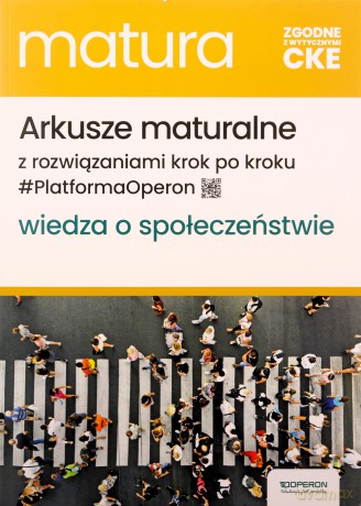 Matura 2025 Wiedza o społeczeństwie arkusze maturalne zakres rozszerzony - Artur Derdziak [KSIĄŻKA]
