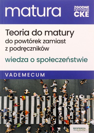 Matura 2025 Wiedza o społeczeństwie vademecum zakres rozszerzony - Mikołaj Walczyk, Iwona Walendziak [KSIĄŻKA]