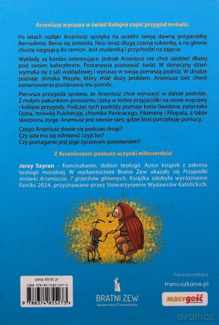 Podróże mrówki Arseniusza. Uczynki miłosierdzia - Jerzy Szyran [KSIĄŻKA]