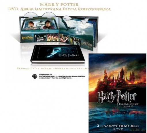 Harry Potter Lata 1-7 limitowana edycja kolekcjonerska Album [16DVD]