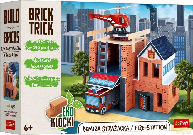Remiza strażacka Brick Trick 61915 [KLOCKI]
