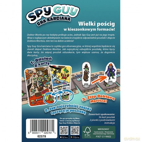 Spy Guy Karciana Rodzina Treflików 02578 [KARTY]