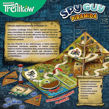 Spy Guy Piramida Rodzina Treflików 02581 [GRA]