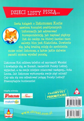 Listonosz Kot. Pięć Minut Leona  - Niemycki Mariusz [KSIĄŻKA]