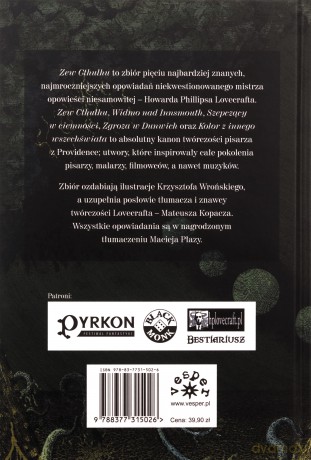 Zew Cthulhu - Howard Phillips Lovecraft [KSIĄŻKA]