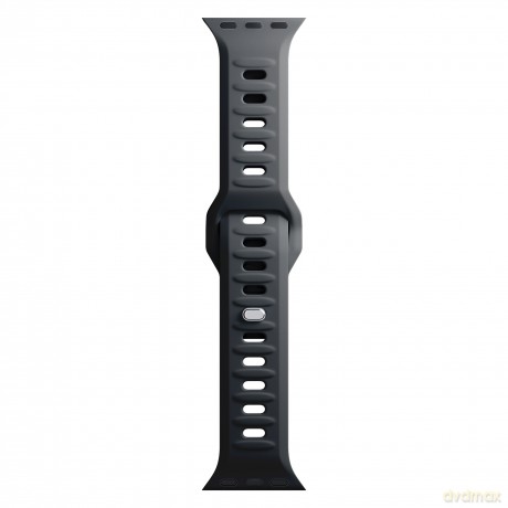 Pasek na Apple Watch 38/40/41 mm Black - 3mk Silicone Watch Strap for Apple