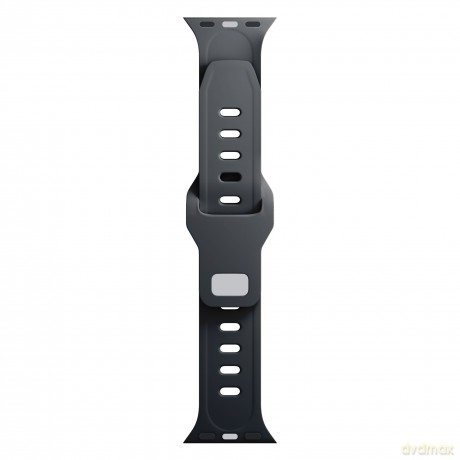 Pasek na Apple Watch 38/40/41 mm Black - 3mk Silicone Watch Strap for Apple