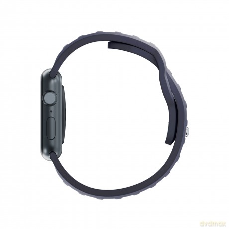Pasek na Apple Watch 38/40/41 mm Gray - 3mk Silicone Watch Strap for Apple