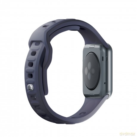 Pasek na Apple Watch 38/40/41 mm Gray - 3mk Silicone Watch Strap for Apple