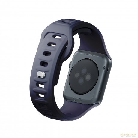 Pasek na Apple Watch 38/40/41 mm Gray - 3mk Silicone Watch Strap for Apple