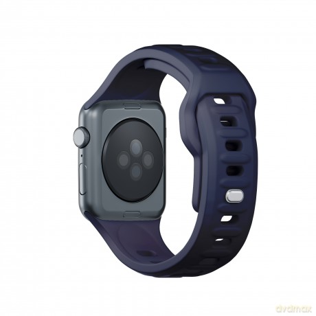Pasek na Apple Watch 38/40/41 mm Gray - 3mk Silicone Watch Strap for Apple