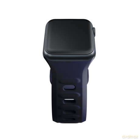 Pasek na Apple Watch 38/40/41 mm Gray - 3mk Silicone Watch Strap for Apple