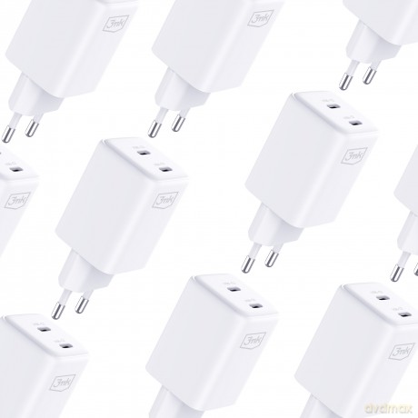 Kabel Accessories - 3mk Hyper Charger PD 45W+USB Cable C to C White