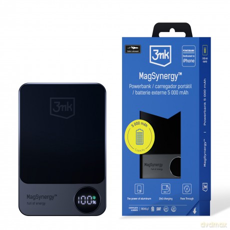 Powerbank MagSynergy Accessories - 3mk MagSynergy 5,000mAh