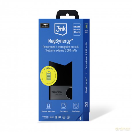 Powerbank MagSynergy Accessories - 3mk MagSynergy 5,000mAh