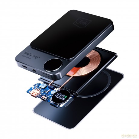 Powerbank MagSynergy Accessories - 3mk MagSynergy 5,000mAh