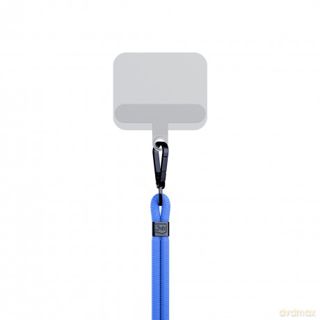 Smycz do smartfona Blue (black) - 3mk Easy Clip