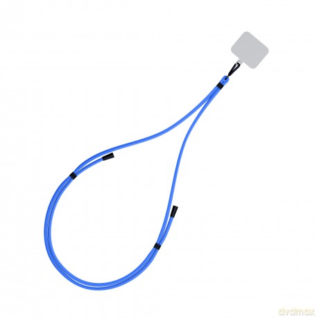 Smycz do smartfona Blue (black) - 3mk Easy Clip
