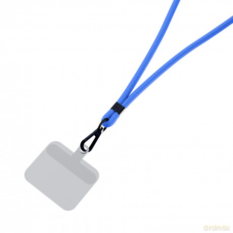 Smycz do smartfona Blue (black) - 3mk Easy Clip