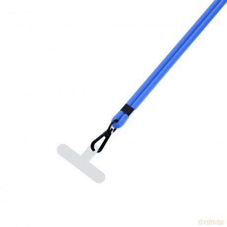 Smycz do smartfona Blue (black) - 3mk Easy Clip