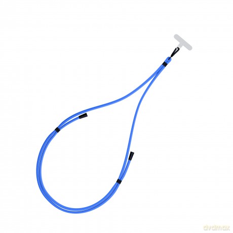 Smycz do smartfona Blue (black) - 3mk Easy Clip