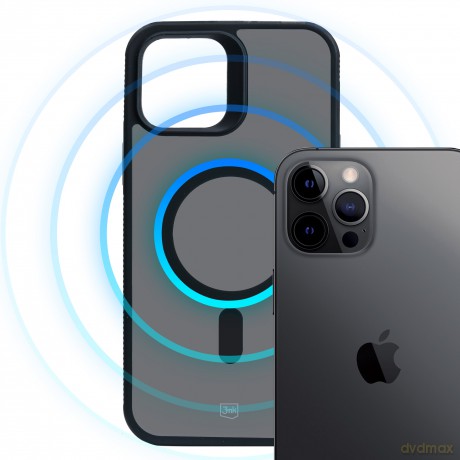 Etui na Apple iPhone 12 Pro Max - 3mk Smoke MagCase