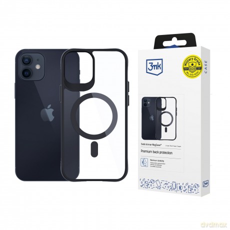 Etui na Apple iPhone 12/12 Pro - 3mk Satin Armor MagCase