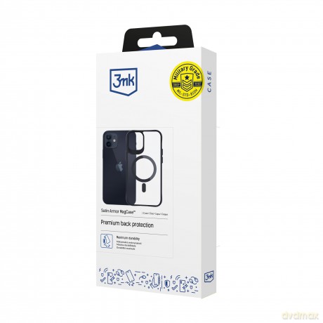 Etui na Apple iPhone 12/12 Pro - 3mk Satin Armor MagCase