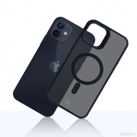 Etui na Apple iPhone 12/12 Pro - 3mk Smoke MagCase