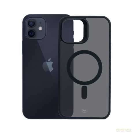 Etui na Apple iPhone 12/12 Pro - 3mk Smoke MagCase