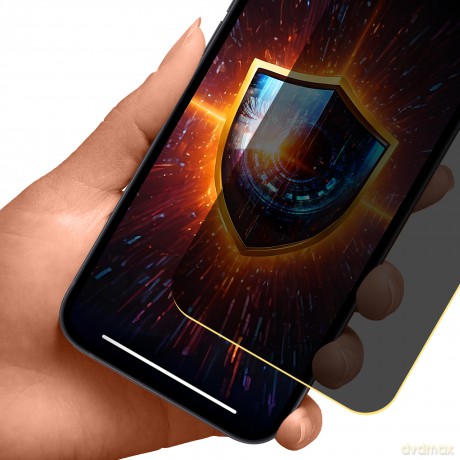 Folia Ochronna Prywatyzująca na Apple iPhone 13 Pro Max - 3mk Silky Matt Privacy