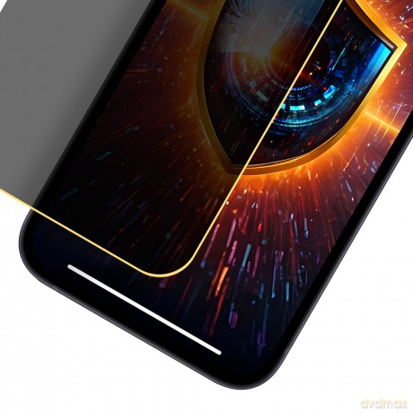 Folia Ochronna Prywatyzująca na Apple iPhone 13 Pro Max - 3mk Silky Matt Privacy