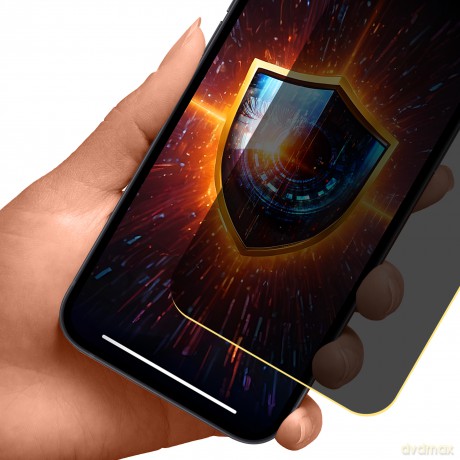 Folia Ochronna Prywatyzująca na Apple iPhone 13/13 Pro - 3mk Silky Matt Privacy