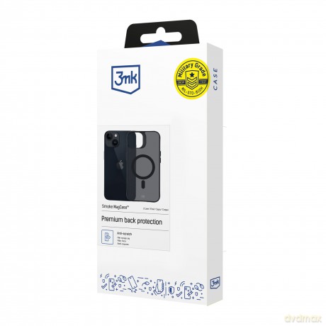 Etui na Apple iPhone 13/14 - 3mk Smoke MagCase