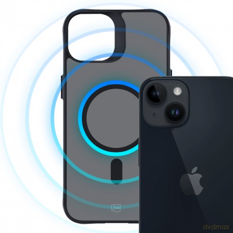 Etui na Apple iPhone 13/14 - 3mk Smoke MagCase
