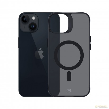 Etui na Apple iPhone 13/14 - 3mk Smoke MagCase