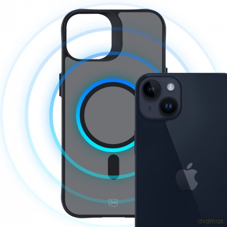 Etui na Apple iPhone 14 Plus - 3mk Smoke MagCase