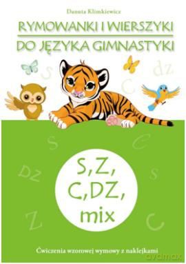 Rymowanki i wierszyki do języka gimnastyki - Danuta Klimkiewicz [KSIĄŻKA]