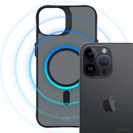 Etui na Apple iPhone 14 Pro - 3mk Smoke MagCase