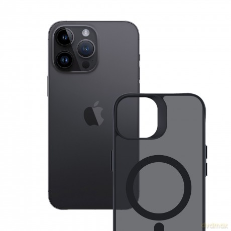 Etui na Apple iPhone 14 Pro - 3mk Smoke MagCase