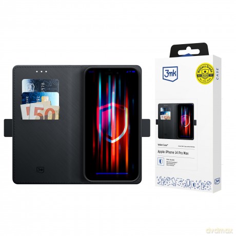 Etui z klapką do Apple iPhone 14 Pro Max - 3mk Wallet Case