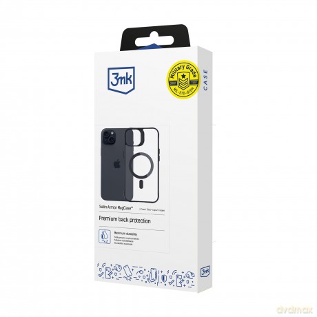 Etui na Apple iPhone 15 - 3mk Satin Armor MagCase
