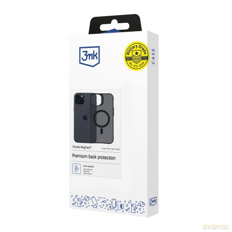 Etui na Apple iPhone 15 - 3mk Smoke MagCase