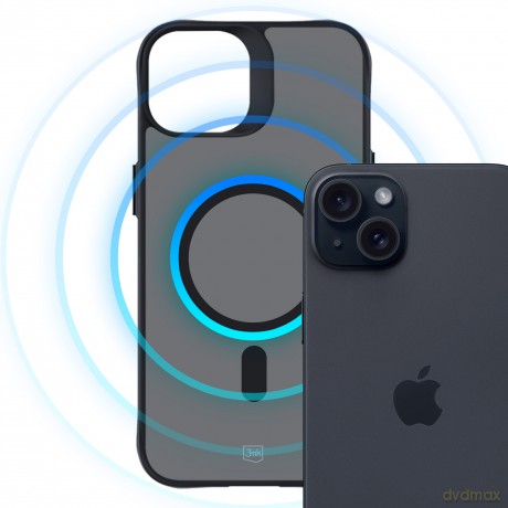 Etui na Apple iPhone 15 - 3mk Smoke MagCase