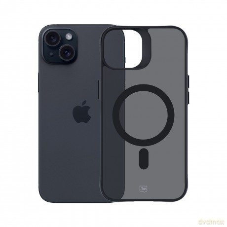 Etui na Apple iPhone 15 - 3mk Smoke MagCase