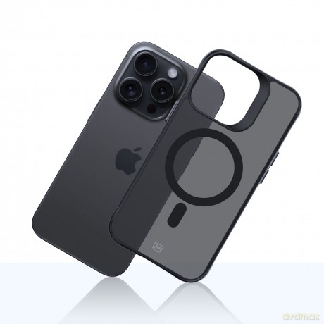 Etui na Apple iPhone 15 Pro Max - 3mk Smoke MagCase