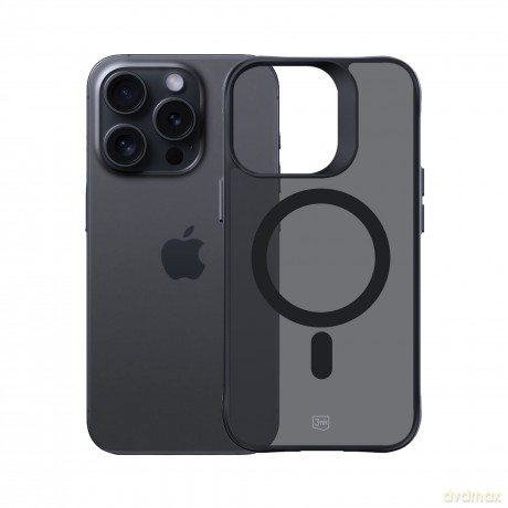 Etui na Apple iPhone 15 Pro Max - 3mk Smoke MagCase