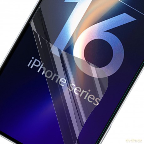 Antymikrobowe Szkło Hybrydowe Apple iPhone 16 Plus - 3mk FlexibleGlass