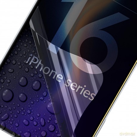 Matowa Folia Ochronna do Apple iPhone 16 Plus - 3mk Silky Matt Privacy